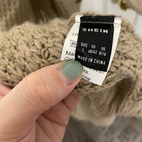 Cozy long sleeve floor length cardigan - Picture 3 of 5